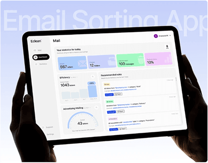 Eclean: An Email Sorting App 